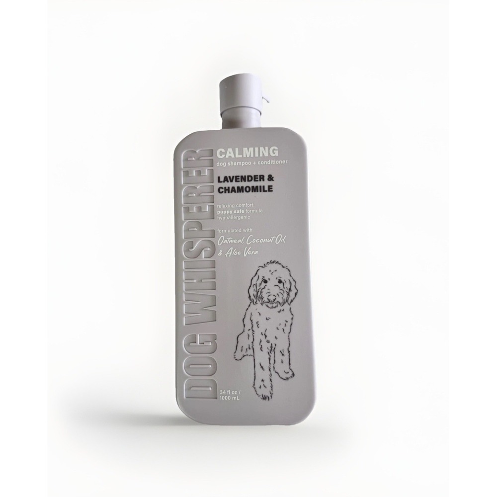 Lavender & Chamomile Calming Dog Shampoo & Conditioner 34 fl oz New Sealed